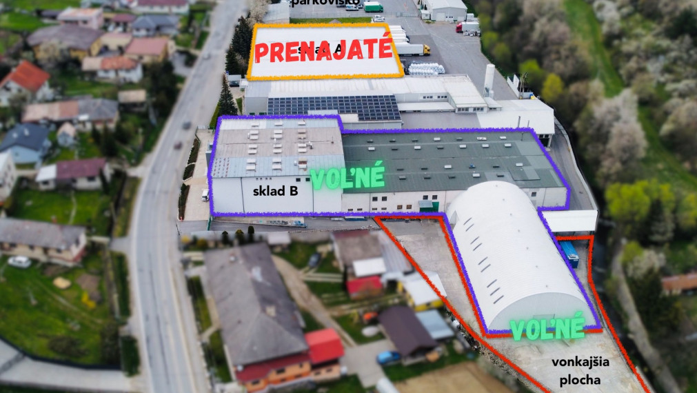 Prenájom nadštandardných Skladovacích priestorov  Prešov