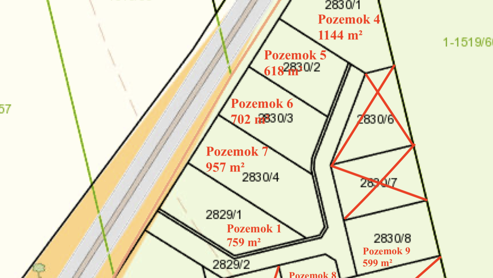 SLNEČNÝ STAVEBNÝ POZEMOK RADAVA