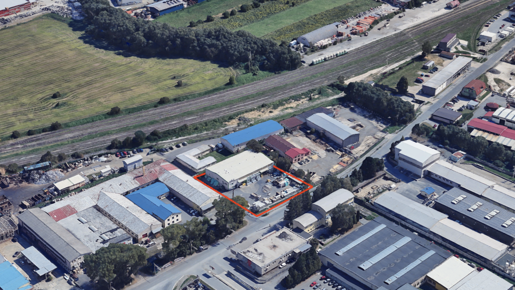 Sklad s pozemkom, spevnenou plochou na prenájom