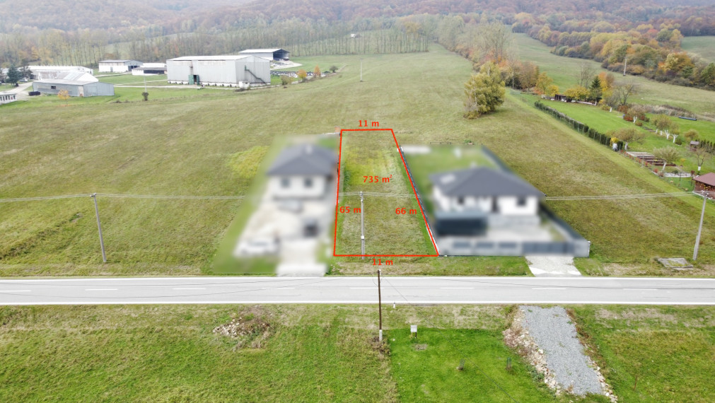 Pozemok v obci Chmeľová