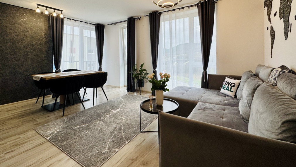 Na predaj 3 izbový byt s balkónom v novostavbe, obec Beloveža okr. Bardejov