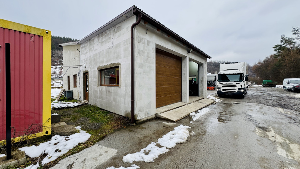 Na predaj areál autoservisu vhodný na okamžité podnikanie, Bardejovská Zábava, okr. Bardejov