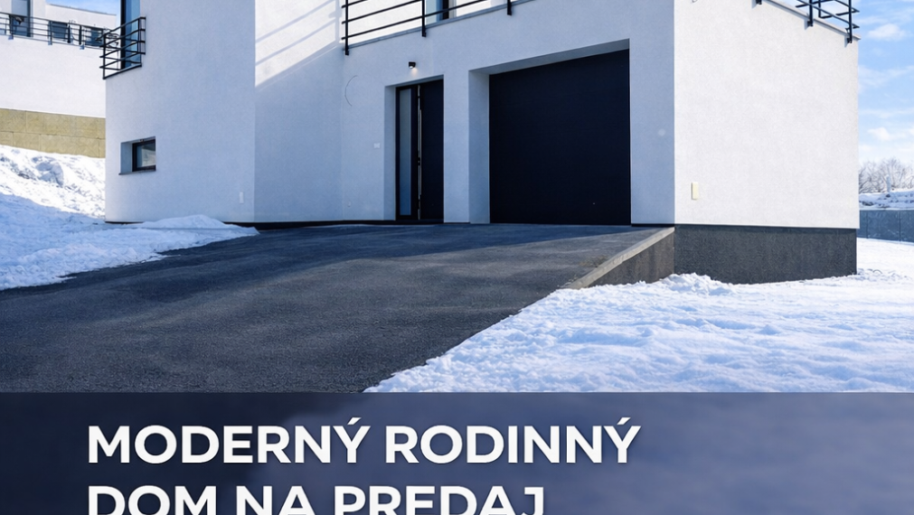 Moderný a štýlový dom v obci Kobyly, okres Bardejov