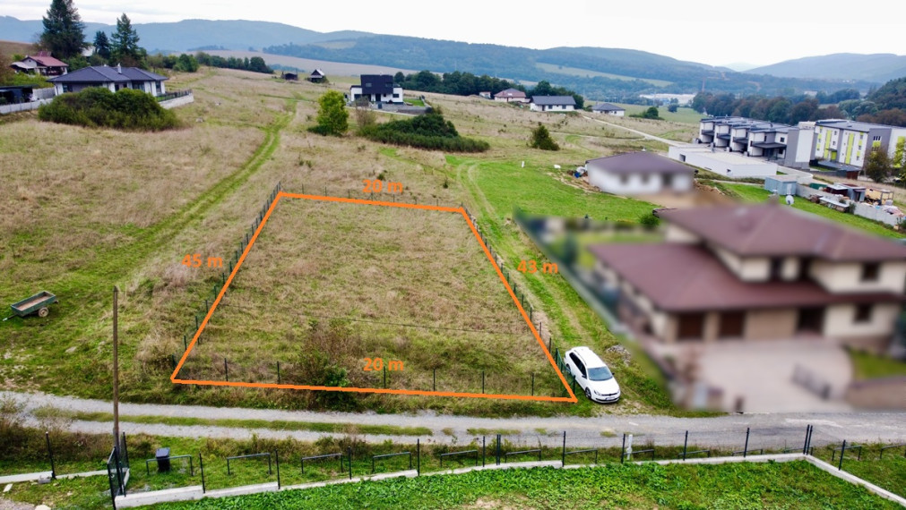 Stavebný pozemok v Bardejovských Kúpeľoch - ZNÍŽENÁ CENA