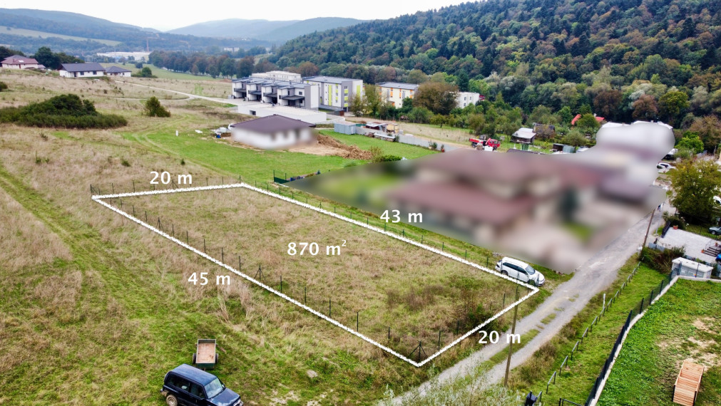 Stavebný pozemok v Bardejovských Kúpeľoch - ZNÍŽENÁ CENA