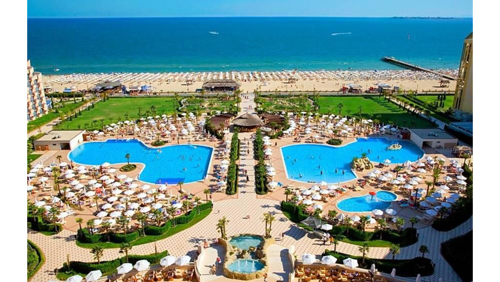 Štúdio v luxusnom DIT Majestic Beach Resort v 1. línií pri mori na Slnečnom pobreží v Bulharsku