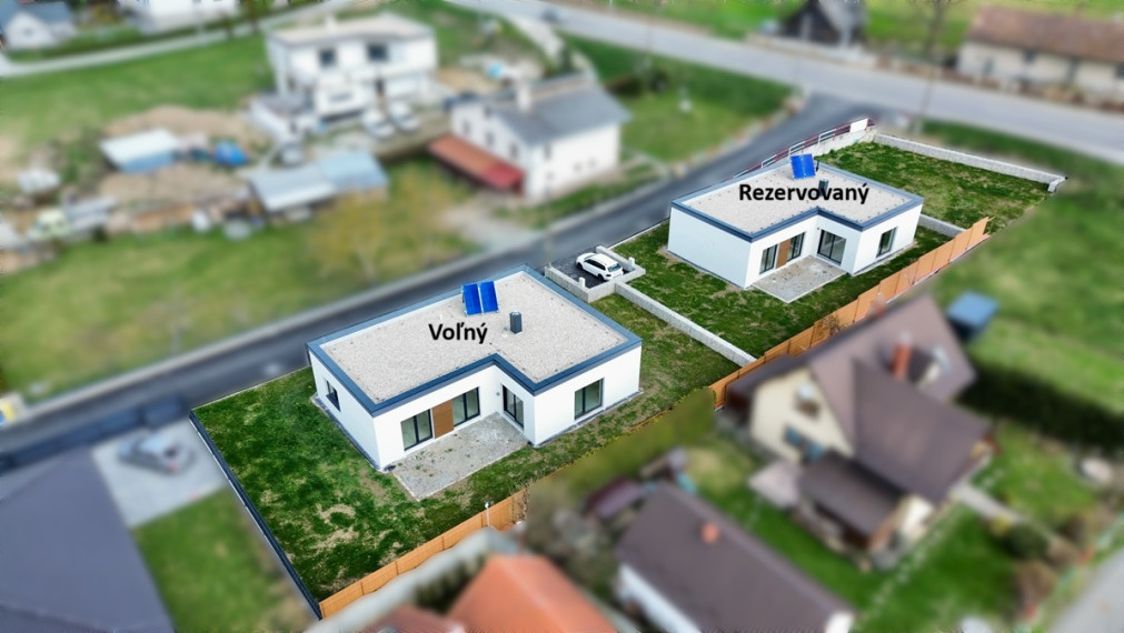 Rodinné domy v obci Kobyly okr. Bardejov - NOVOSTAVBY