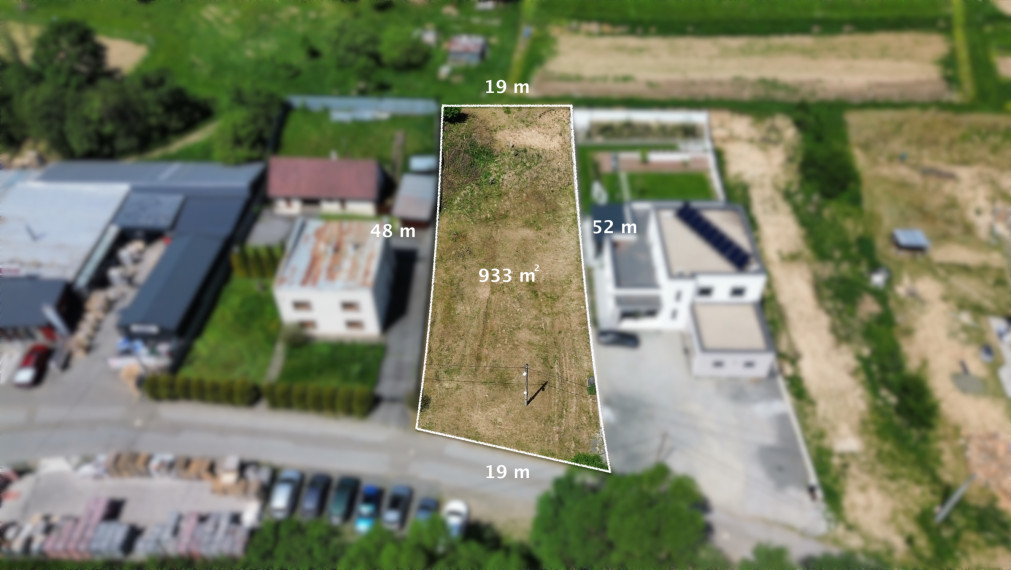 Na predaj: Stavebný pozemok 933 m² s inžinierskymi sieťami – Bardejov (Bardejovská Zábava)