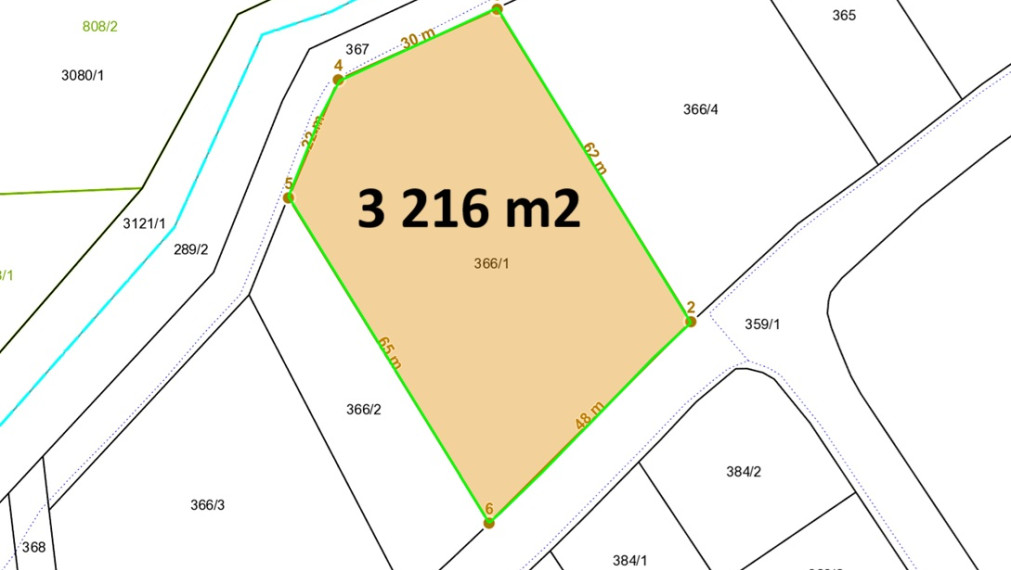 EXKLUZÍVNE NA PREDAJ: Stavebný pozemok pre IBV (3 216 m²) – Nová Polhora (Košice / Prešov)