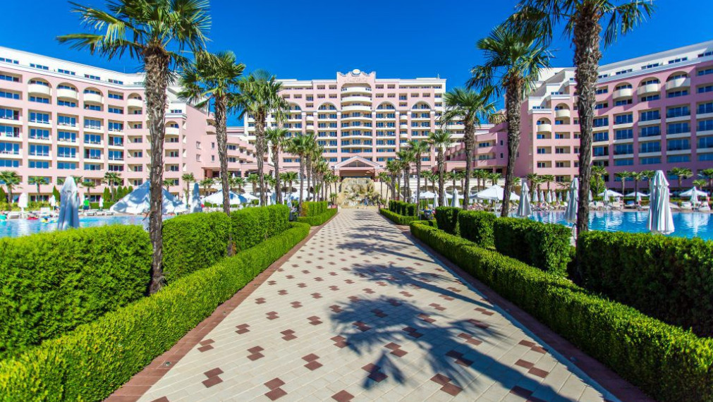 Štúdio v luxusnom DIT Majestic Beach Resort v 1. línií pri mori na Slnečnom pobreží v Bulharsku