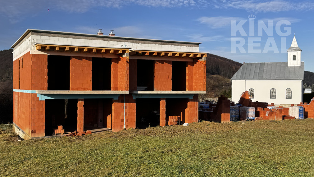 Na predaj 4 moderné rodinné domy, Kľ. Zábava, okr. Bardejov