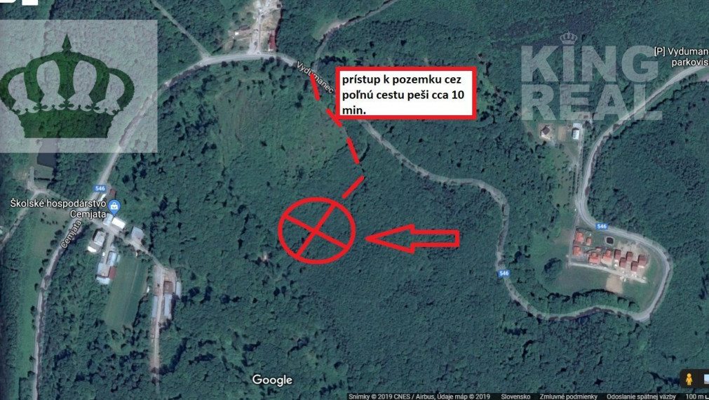 Pozemok na výstavbu chaty Prešov