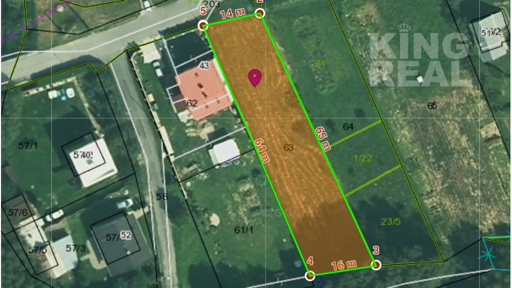 REZERVOVANÉ - Na predaj stavebný pozemok s IS v obci Lažany - Prešov