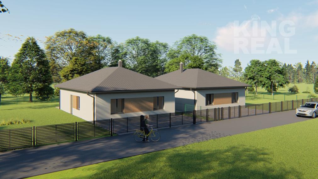 KATKA 3-izbový bungalov s valbovou strechou