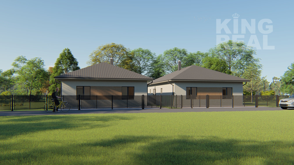 KATKA 3-izbový bungalov s valbovou strechou