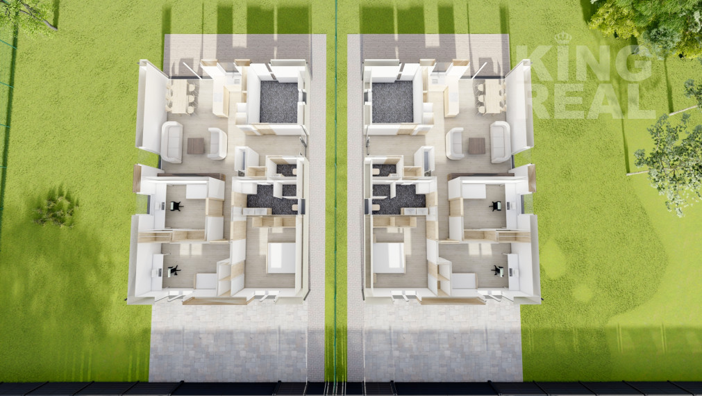 KATKA 3-izbový bungalov s valbovou strechou