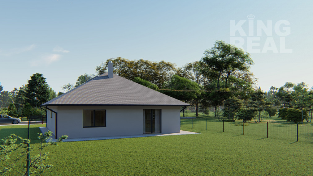 SLÁVKA 3-izbový bungalov s valbovou strechou