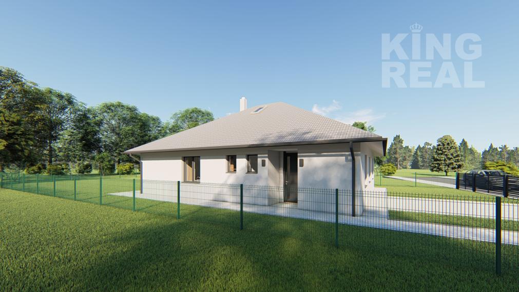 SLÁVKA 3-izbový bungalov s valbovou strechou