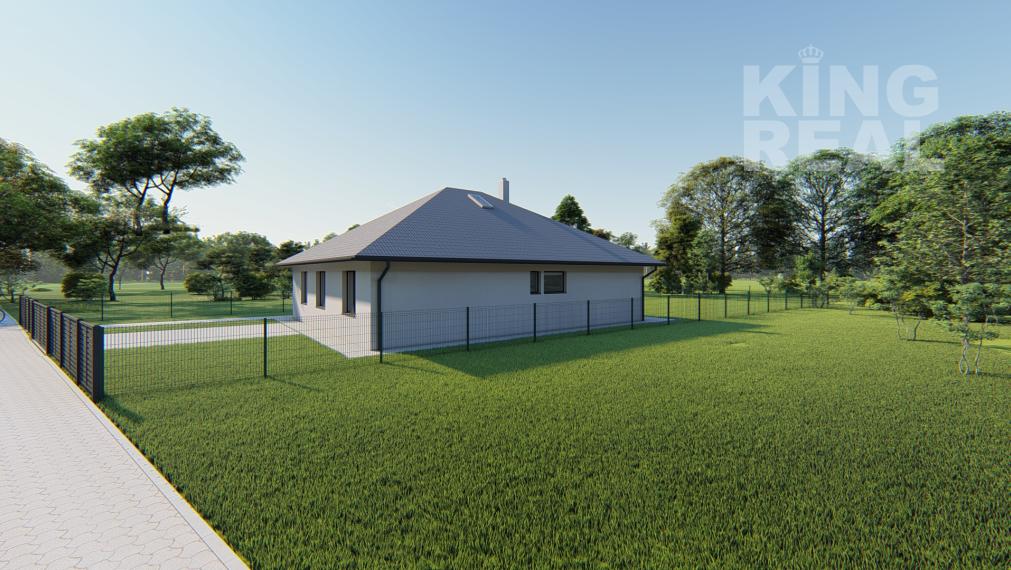 SLÁVKA 3-izbový bungalov s valbovou strechou
