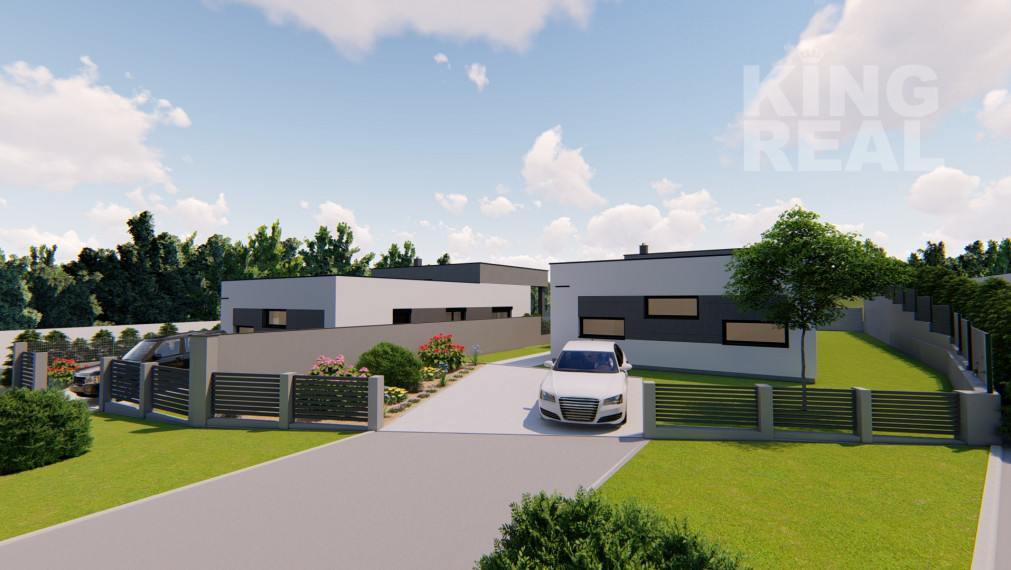 TINA 4-izbový bungalov s plochou strechou