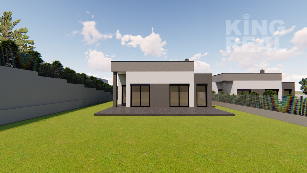 TINA 4-izbový bungalov s plochou strechou