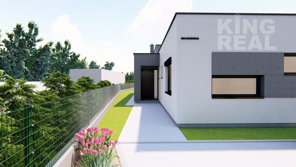 TINA 4-izbový bungalov s plochou strechou