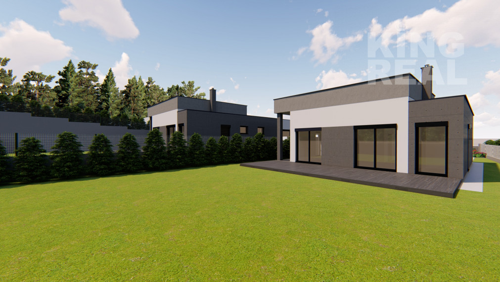 TINA 4-izbový bungalov s plochou strechou