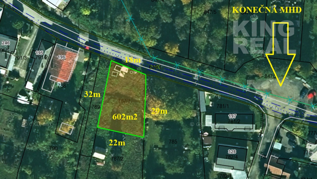 NA PREDAJ STAVEBNÝ POZEMOK – Prešov - Vyšná Šebastová 602 m2