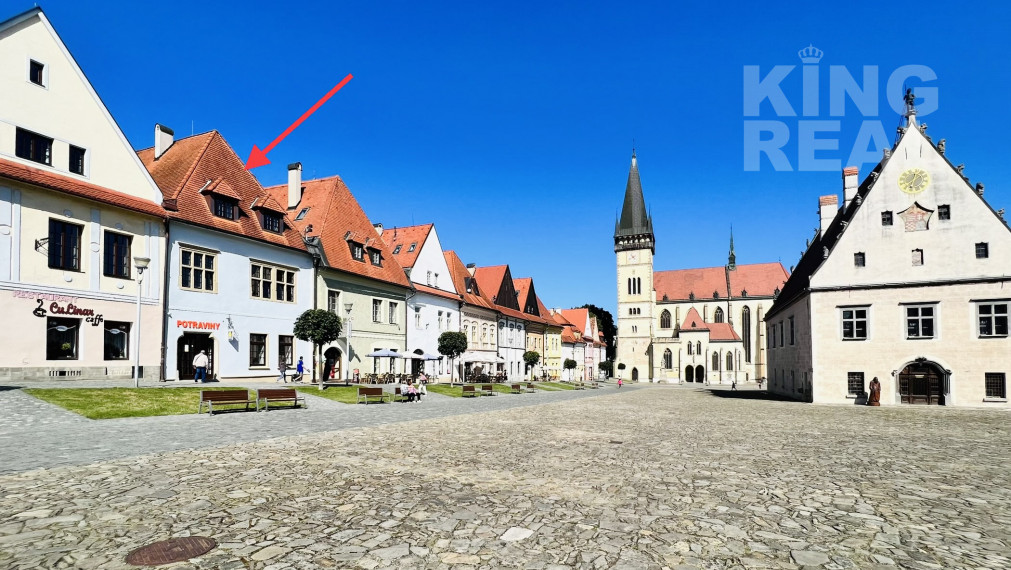 Lukratívny APARTMÁN č.2 s výhľadom na historické centrum Bardejova