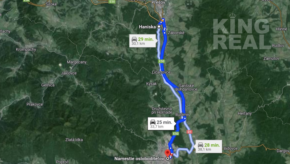 NA PREDAJ STAVEBNÝ POZEMOK  V DOSAHU MHD PREŠOV - HANISKA