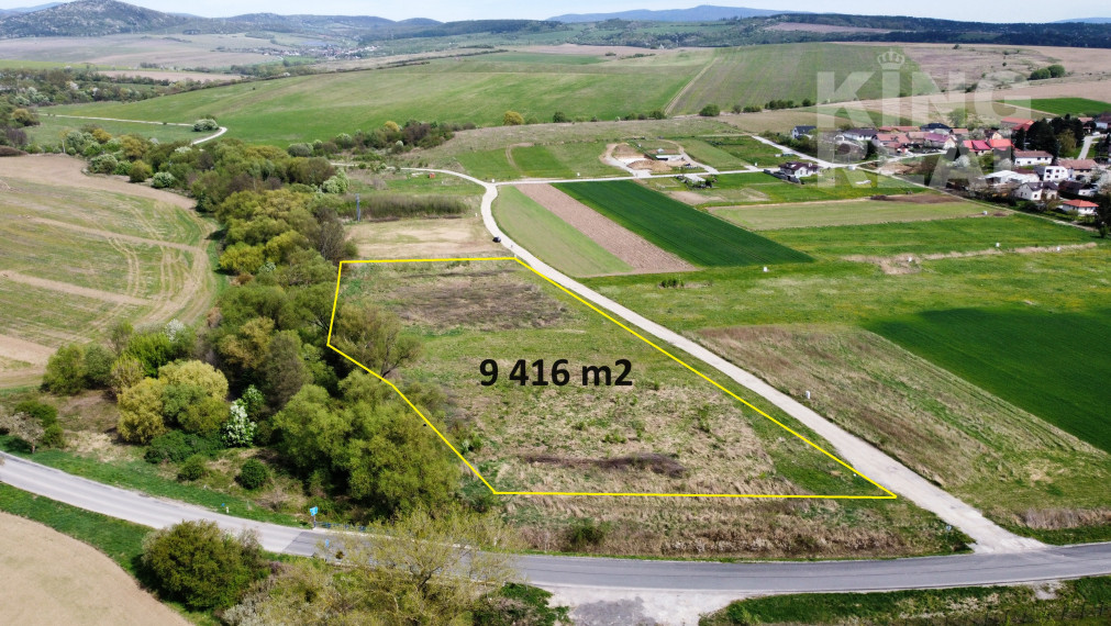 REZERVOVANÉ: NA PREDAJ STAVEBNÝ POZEMOK IBV 9 416m2 NOVÁ POLHORA - KOŠICE