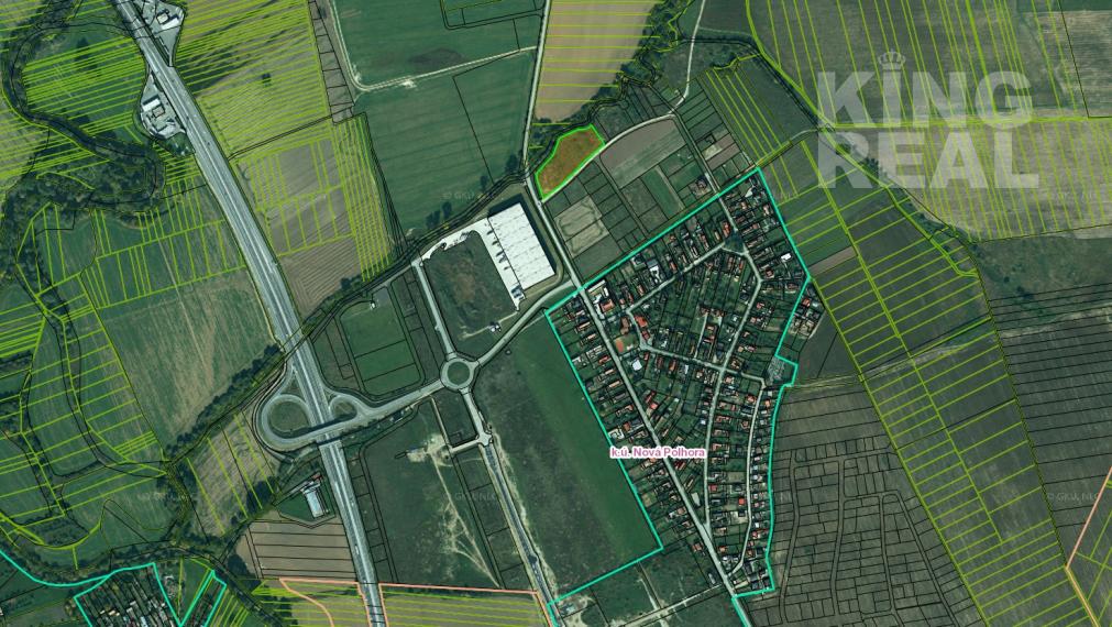 REZERVOVANÉ: NA PREDAJ STAVEBNÝ POZEMOK IBV 9 416m2 NOVÁ POLHORA - KOŠICE