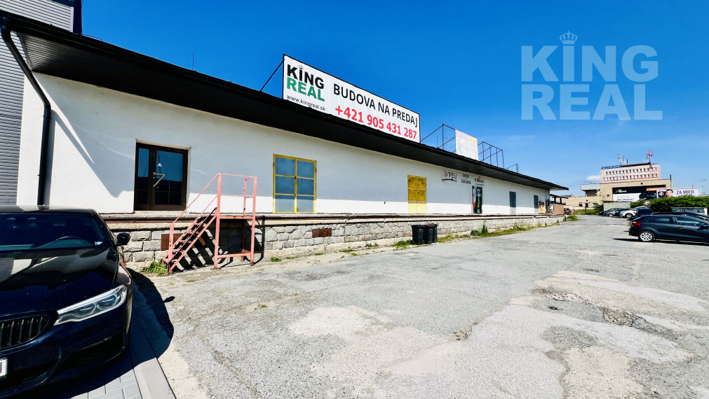 NA PREDAJ 830 m2 Obchodné priestory Masarykova ul. Prešov