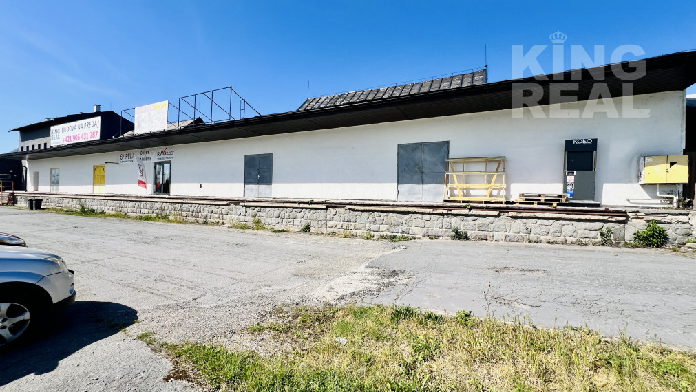 NA PREDAJ 830 m2 Obchodné priestory Masarykova ul. Prešov