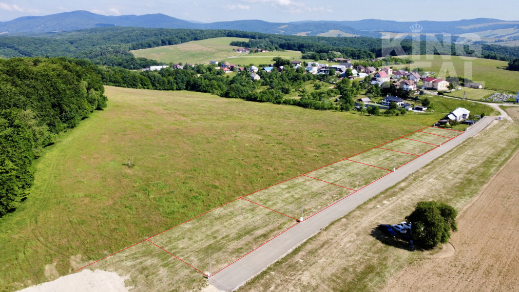 Stavebné pozemky v obci Brezovka okr. Bardejov