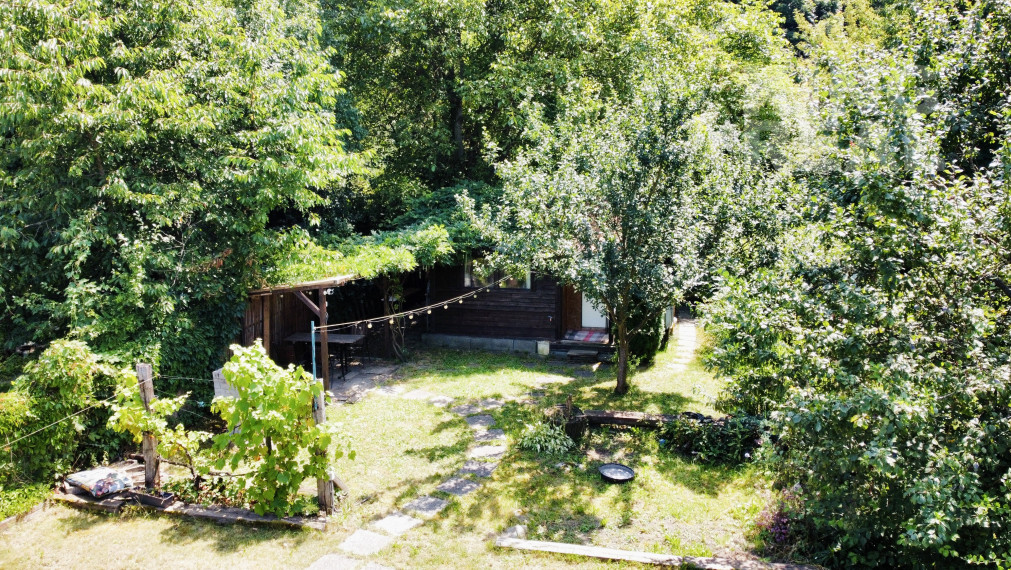 ● REZERVOVANÉ ● Na predaj záhrada s chatou, Vyšný Olčvár, Košické Oľšany