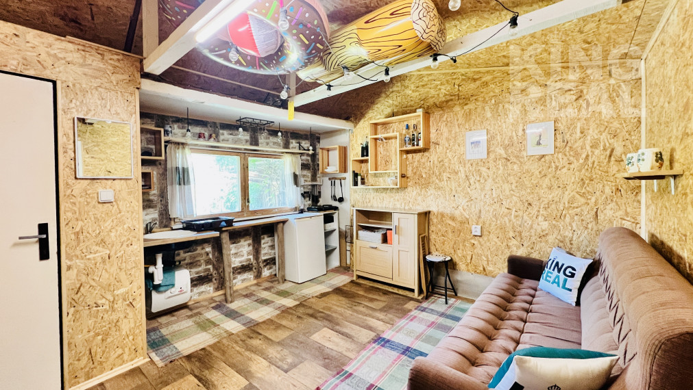 ● REZERVOVANÉ ● Na predaj záhrada s chatou, Vyšný Olčvár, Košické Oľšany