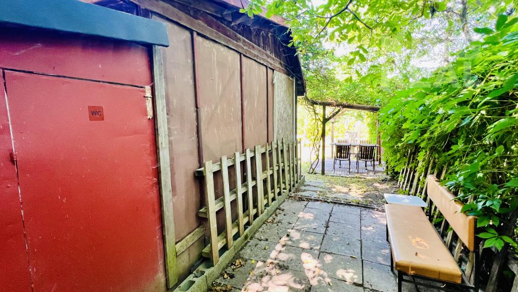 ● REZERVOVANÉ ● Na predaj záhrada s chatou, Vyšný Olčvár, Košické Oľšany