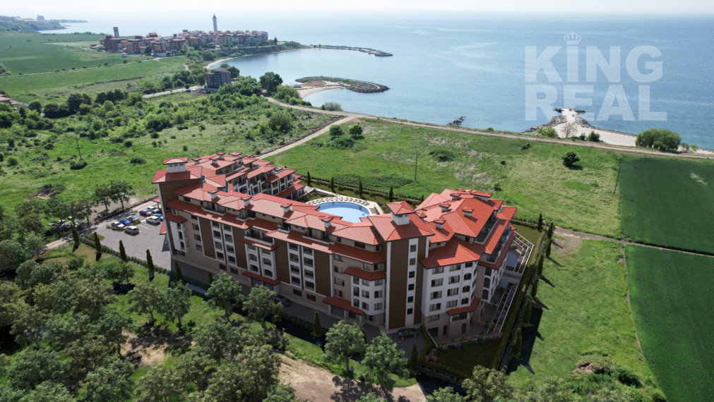Apartmány v komplexe SOLE MARE v 1. línii na pobreží Aheloy v Bulharsku