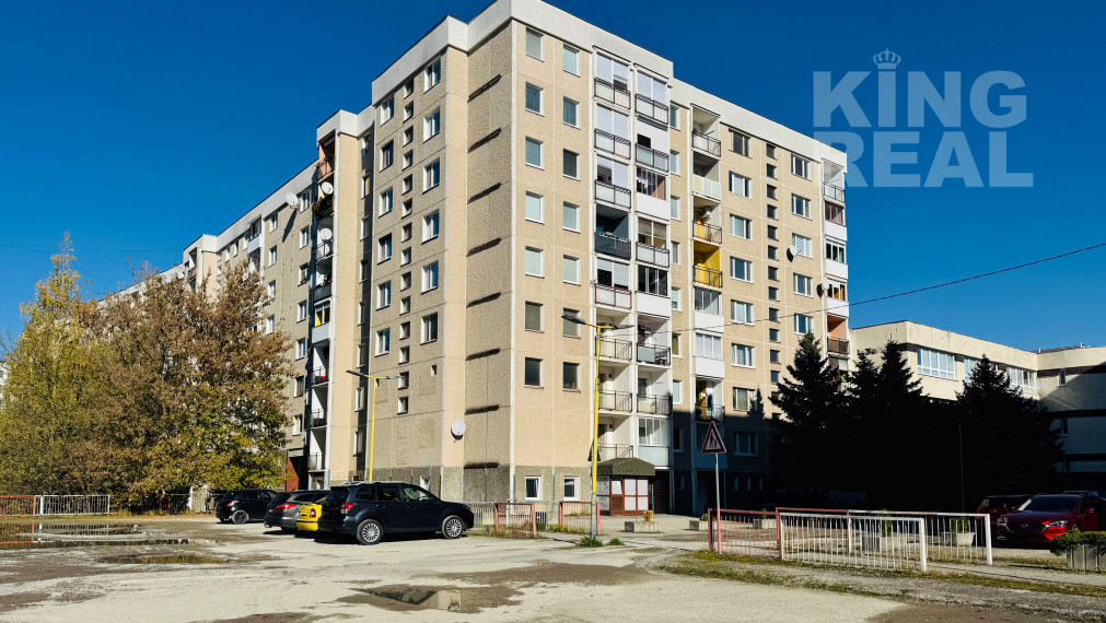 **PREDANÝ** 3izbový byt s loggiou a špajzou, ul. Sibírska 2, Prešov, Sekčov