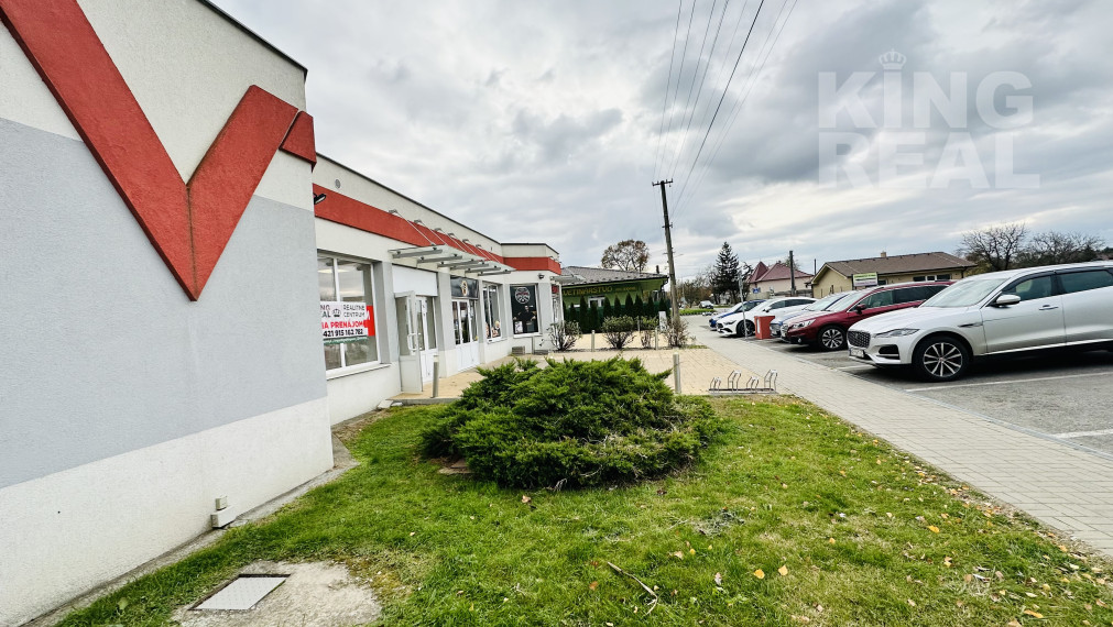 PALÁRIKOVO PRENÁJOM OBCHODNÉHO PRIESTORU