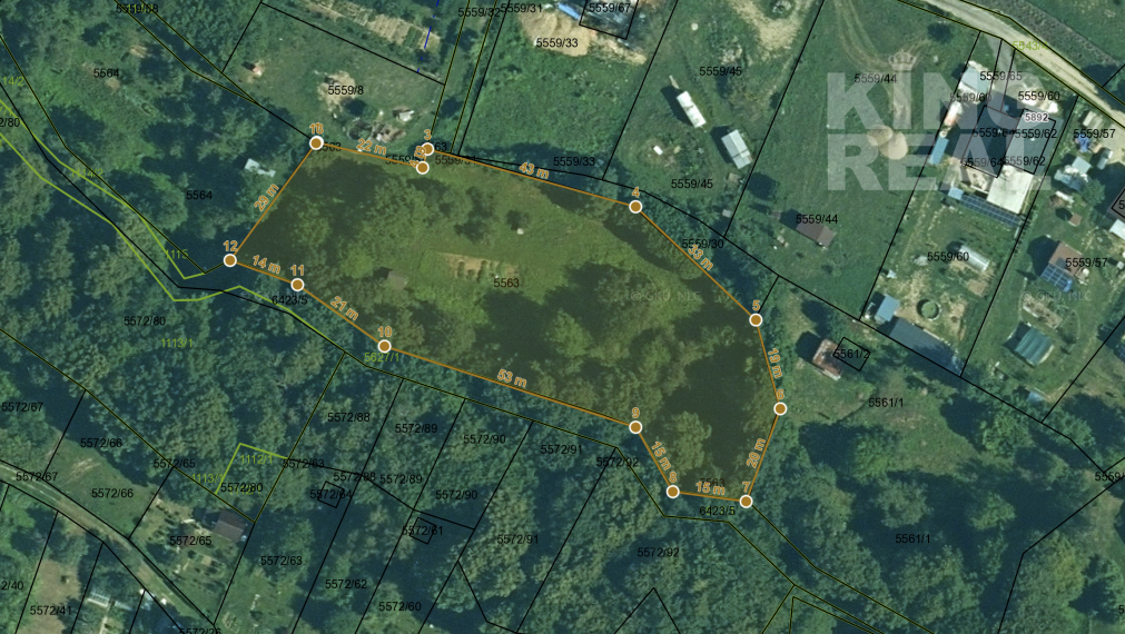 Rozľahlý pozemok v časti Gróner o rozlohe 3956m2, Bardejov