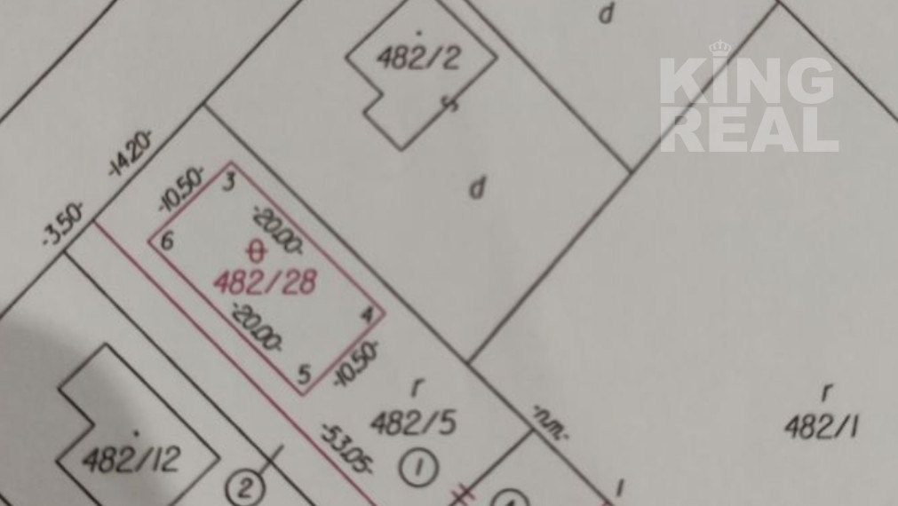 Stavebný pozemok v obci Chrastné