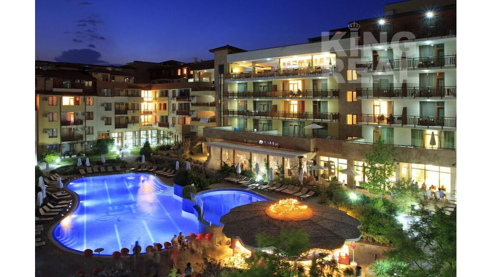 Apartmán 1kk v luxusnom rezorte Garden of Eden v letovisku Sveti Vlas v Bulharsku