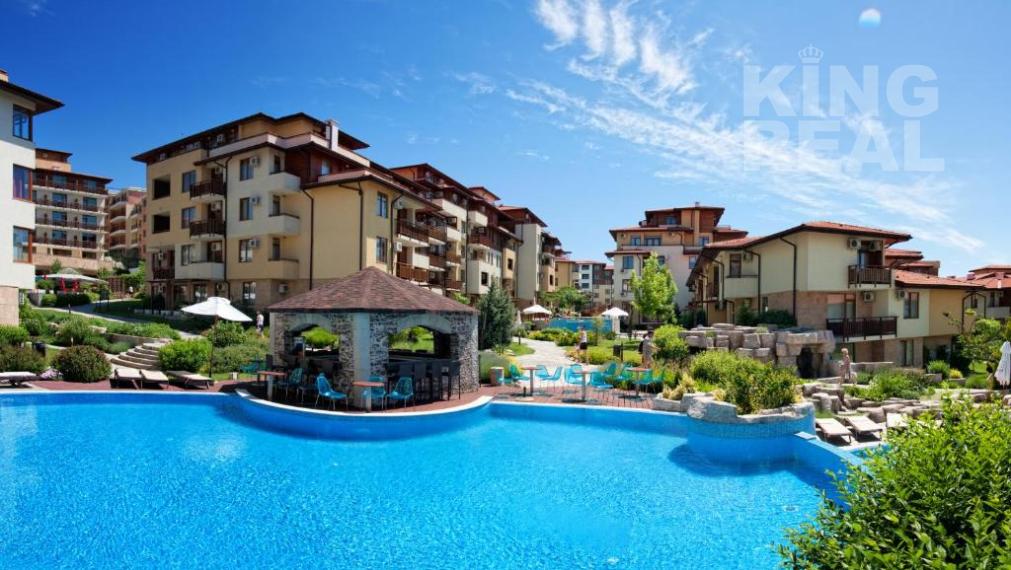 Apartmán 1kk v luxusnom rezorte Garden of Eden v letovisku Sveti Vlas v Bulharsku