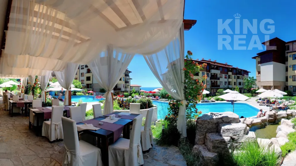 Apartmán 1kk v luxusnom rezorte Garden of Eden v letovisku Sveti Vlas v Bulharsku