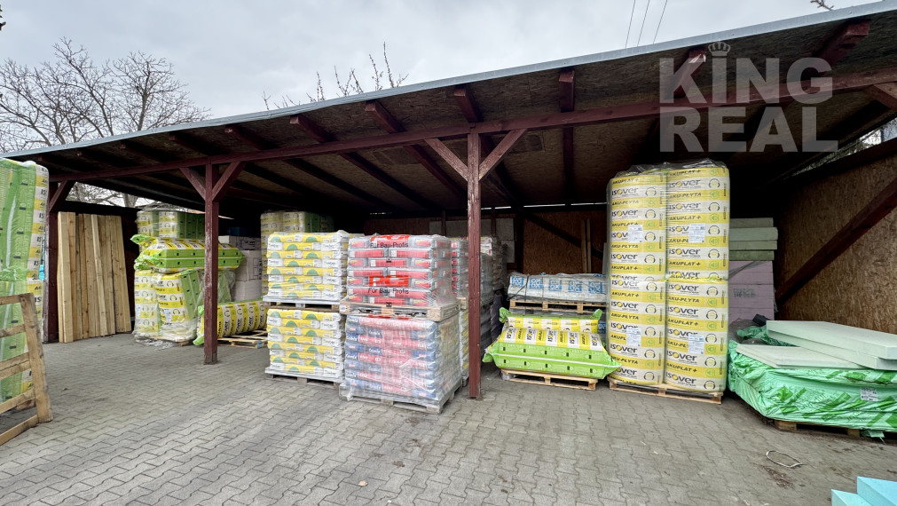 Sklad s pozemkom, spevnenou plochou na prenájom