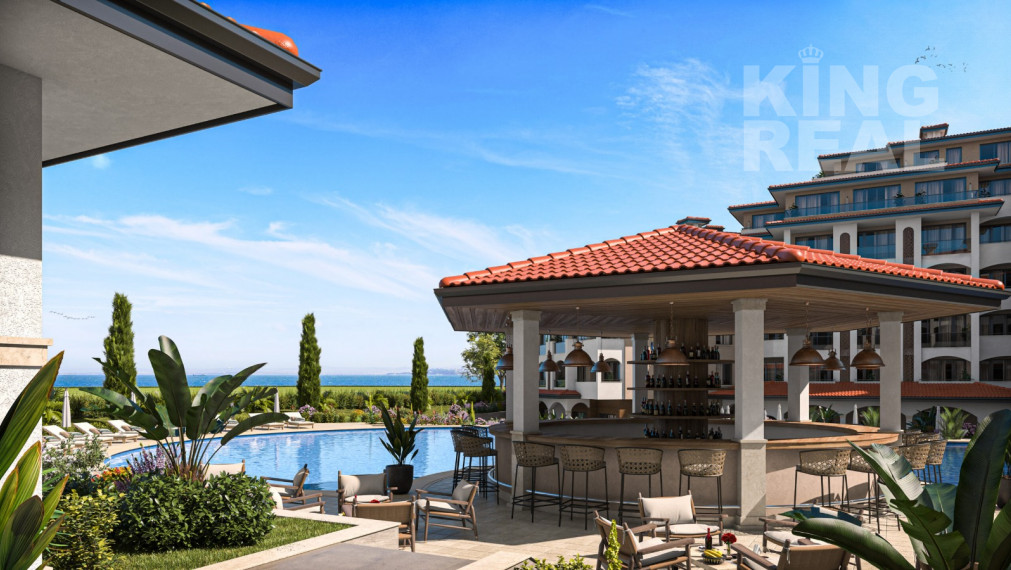 Apartmány v komplexe SOLE MARE v 1. línii na pobreží Aheloy v Bulharsku - Na splátky so 6% garantovaným výnosom z prenájmu