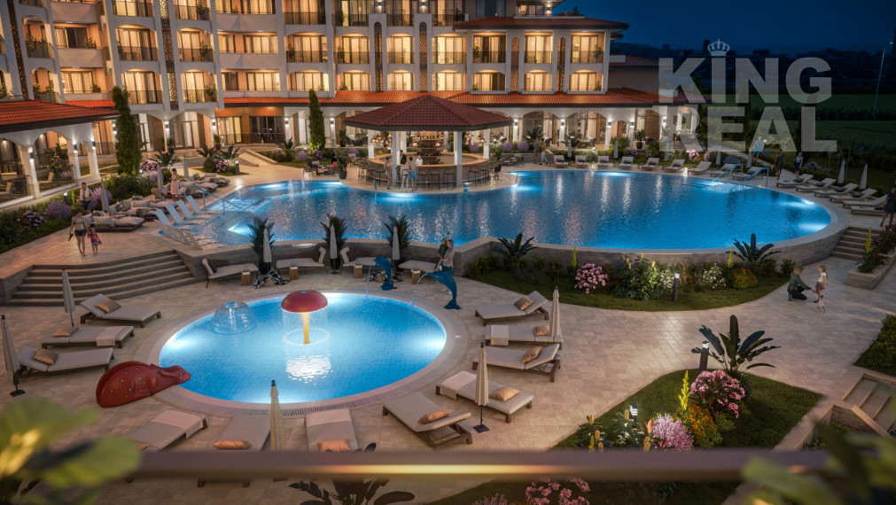 Apartmány v komplexe SOLE MARE v 1. línii na pobreží Aheloy v Bulharsku - Na splátky so 6% garantovaným výnosom z prenájmu