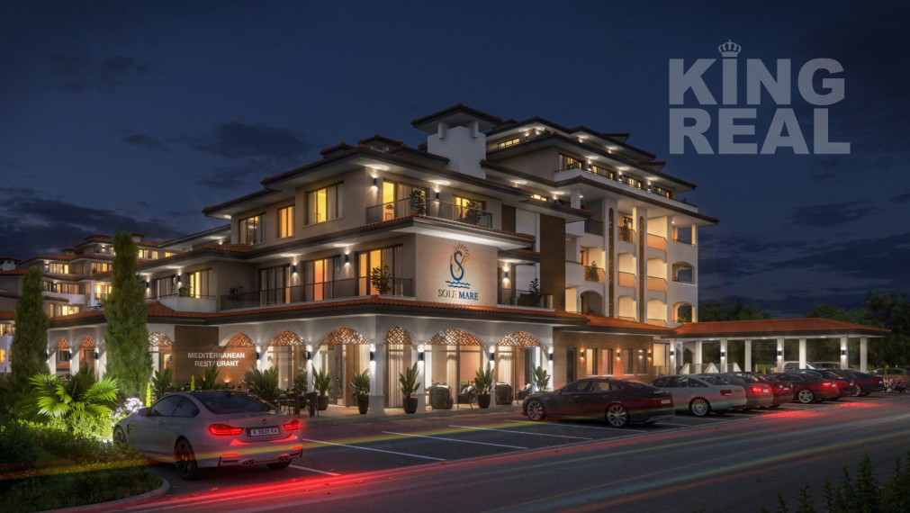 Apartmány v komplexe SOLE MARE v 1. línii na pobreží Aheloy v Bulharsku - Na splátky so 6% garantovaným výnosom z prenájmu